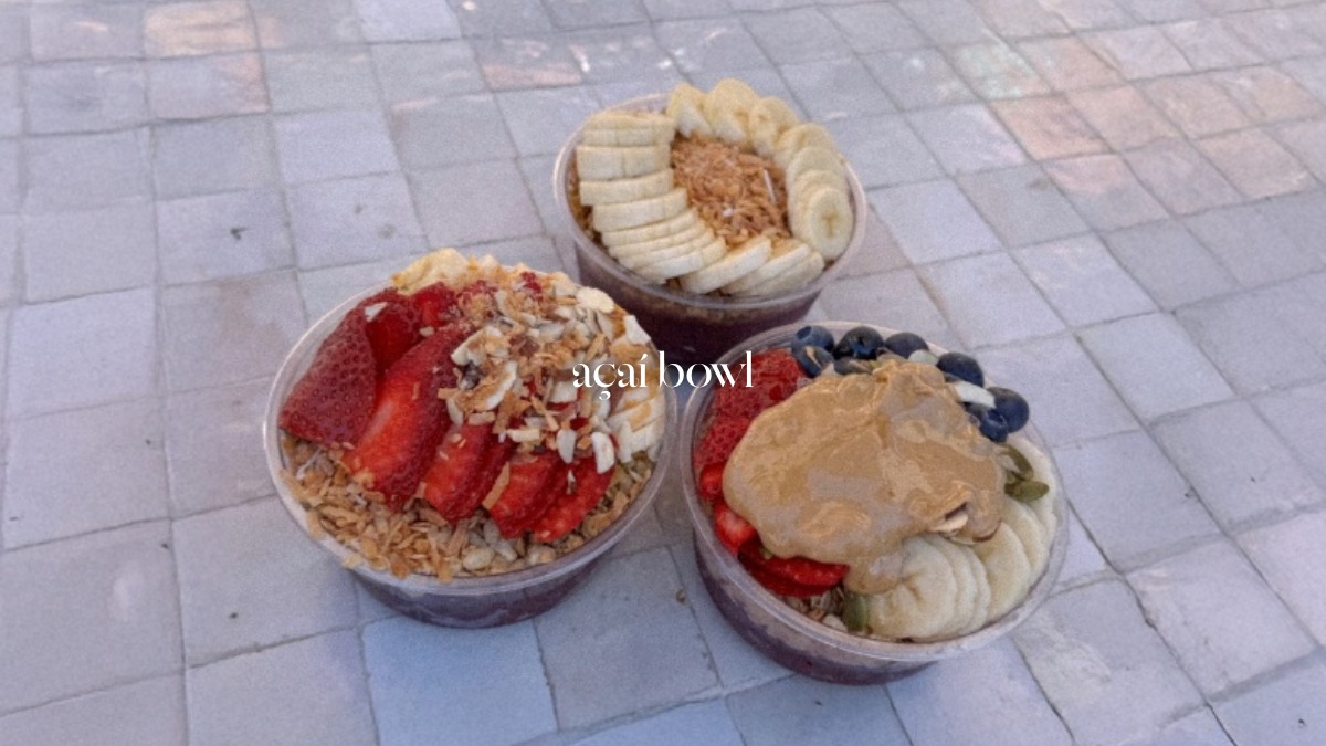 Acai bowl as comfort food, a one-bite memory